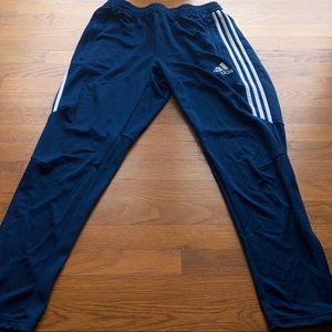 Men’s Navy Blue Adidas Track Pants